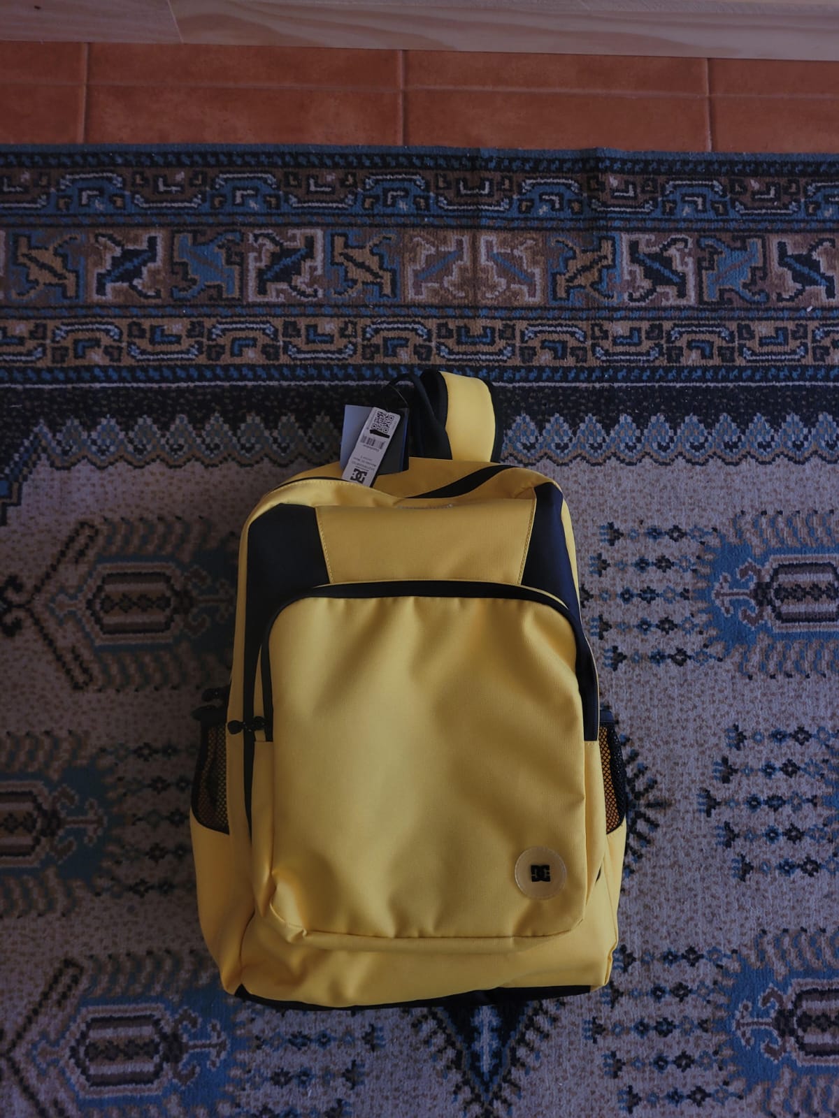 MOCHILA DC ORIGINAL AMARELA